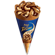 Amul Tricone Choco Crunch Ice Cream